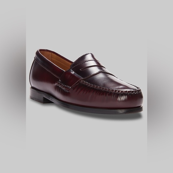 Johnston & Murphy Burgundy Penny Loafers‼️ Brand New Size 9 New In Box ‼️ - Picture 1 of 16
